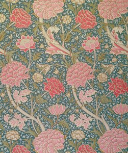 「クレイ」、1884年（プリントコットン） 作： William Morris